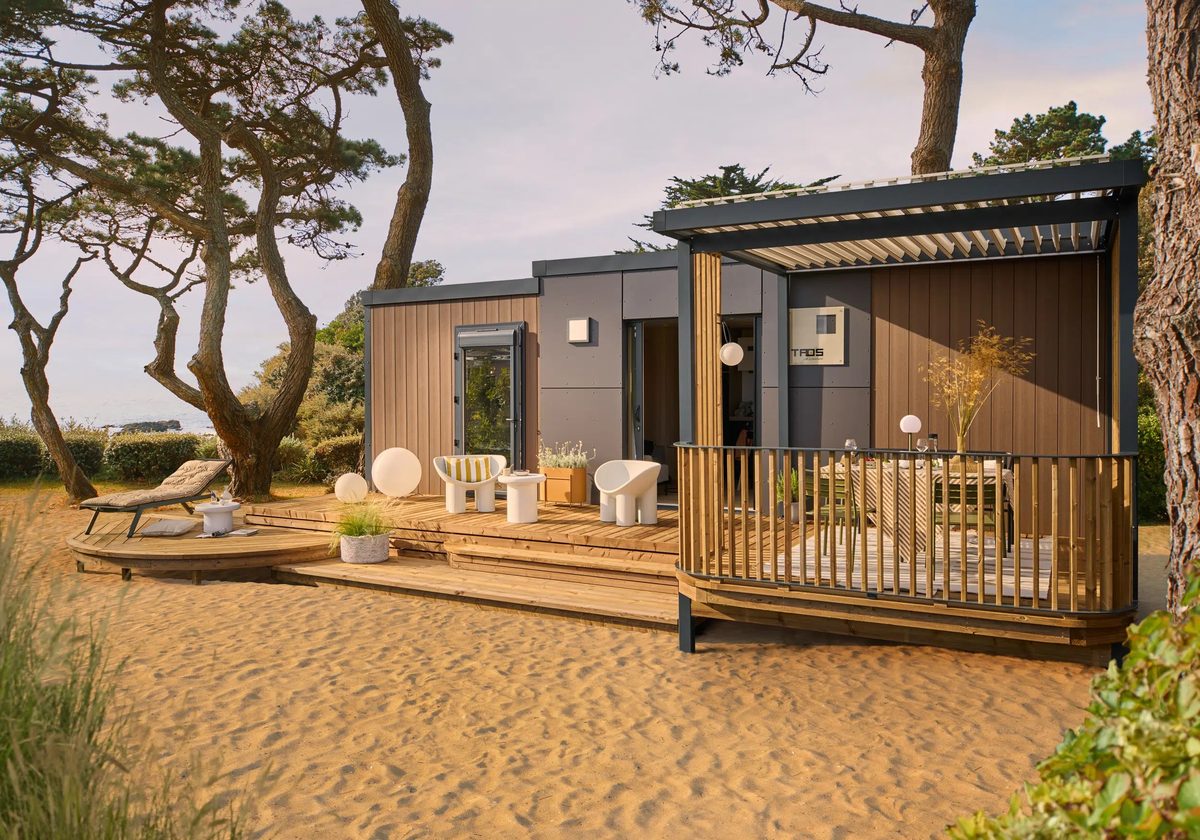 Mobilhome en camping géré par Selection Conciergerie